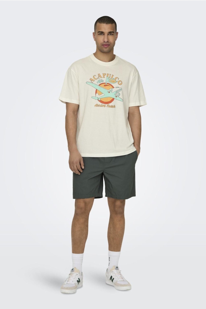 ONSTEL LIFE 0119 SHORTS NOOS 22027949 Balsam Green
